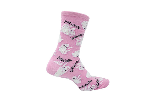 Anti-Bacterial Womens Fancy Socks Breathable Sloth Socks Ladies