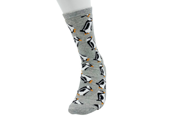 Breathable Womens Penguins Socks Long Slipper Socks