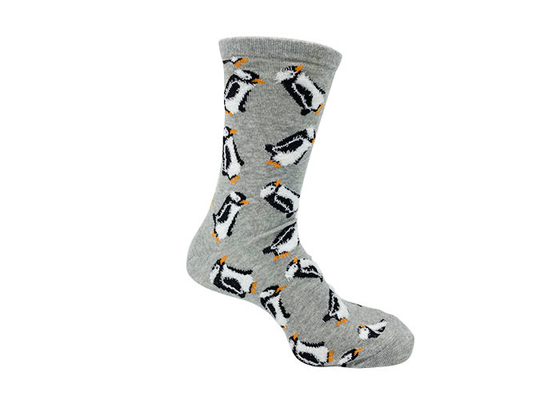 Breathable Womens Penguins Socks Long Slipper Socks