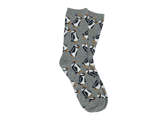 Breathable Womens Penguins Socks Long Slipper Socks