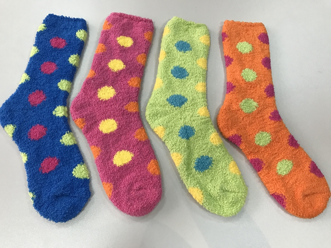 Comfortable Relaxation Cozy Indoor Socks featuring Animal Pattern