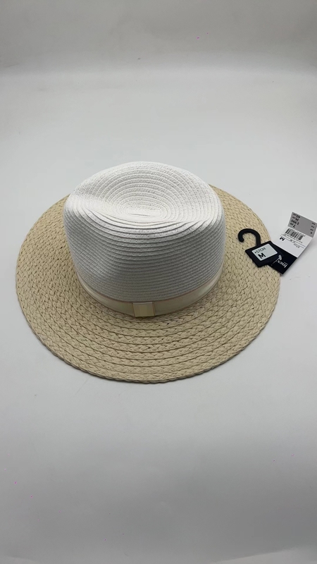 Breathable Adjustable Strap Summer Hat for Women 4 Inches Crown Height Sun Hat