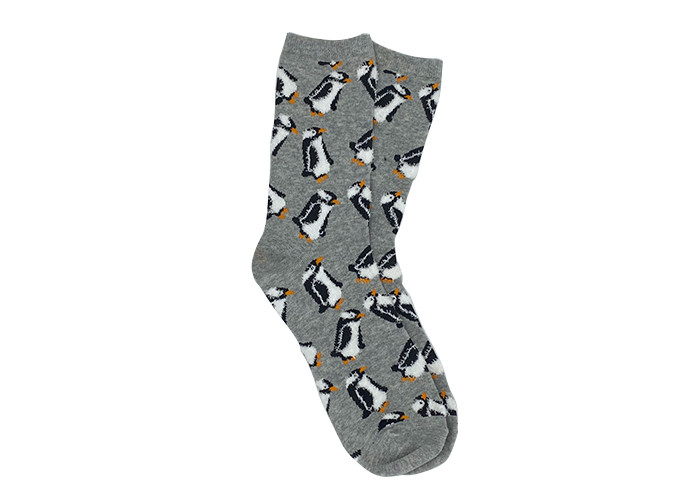 Breathable Womens Penguins Socks Long Slipper Socks